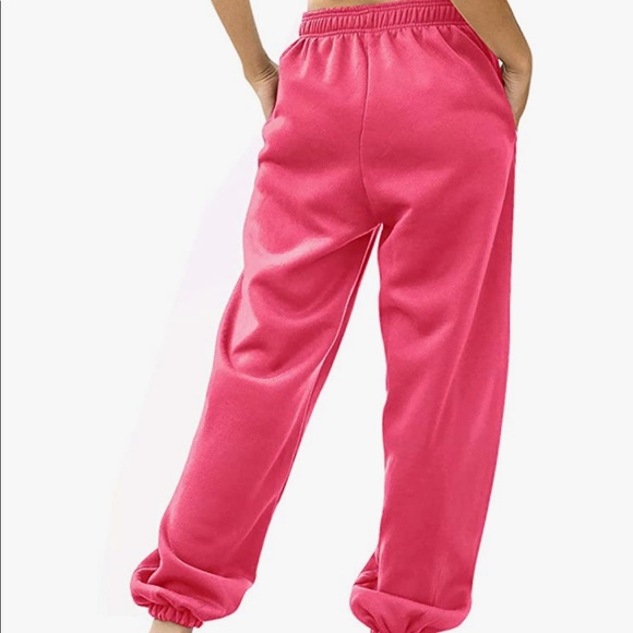 High Waist Joggers with Zipper Pockets - Picture 3 of 4